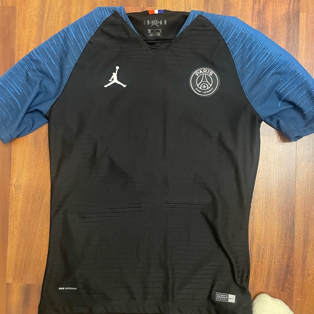 Jordan PSG Black and Blue Jersey